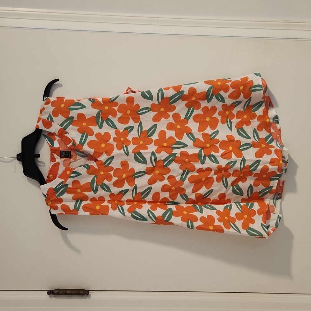 Emery rose floral tank